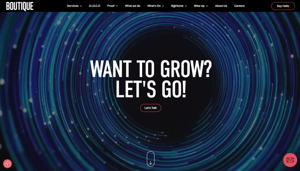 Boutique, an integrated marketing agency